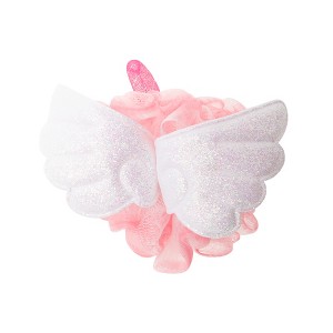 Unique Bargains Wings Bath Shower Loofah Sponge 1 Pc - 1 of 4