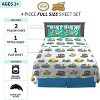 Animal Crossing “Gone Camping” 4-Piece Full Sheet Set – Nintendo Kids Bedding Featuring Tom Nook, Isabelle, KK Slider, Raymond, Rosie & Friends - 3 of 4