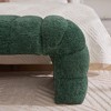 NicBex Armless Ottoman Bench 69.7"Wide Modern Upholstered Entryway Bench Channel Tufted Foot Rest with Wood Frame for Living Room, Entryway - 4 of 4