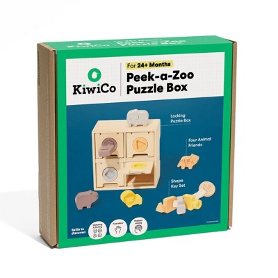 KiwiCo Activity Play Centers - Peek-a-Zoo