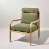 Boucle Upholstered Wood Accent Arm Chair  - Hearth & Hand™ with Magnolia - 2 of 4