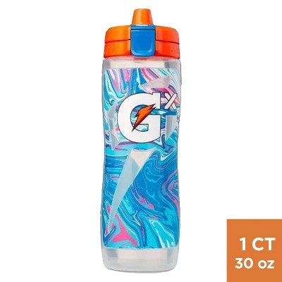 Gatorade® Gx Marble Black Water Bottle, 30 oz - Baker's