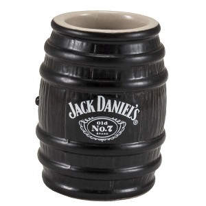 Adult Jack Daniel's Black Stoneware Barrel Ceramic Shot Glass - 1 of 1