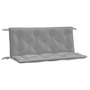 vidaXL Garden Bench Cushions 2pcs Gray 47.2"x19.7"x2.8" Oxford Fabric - 2 of 4