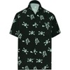 HAPPY BAY Mens Hawaiian Short Sleeve Button Down Shirt Men's Pirates Shirt Vacation Casual Summer Beach Shirts for Men Funny - 4 of 4
