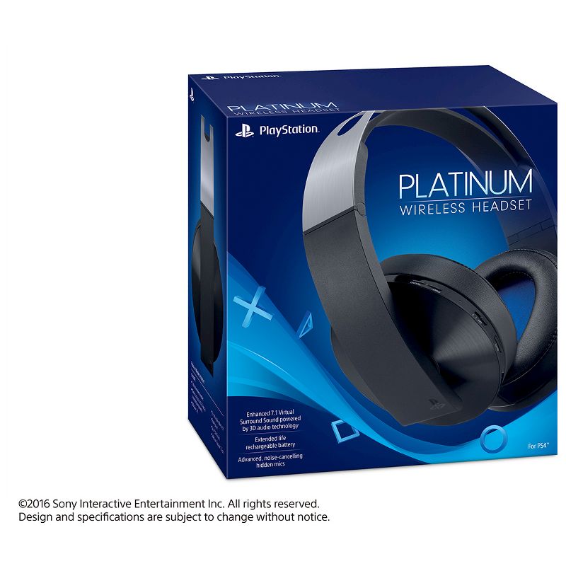 PlayStation 4 Platinum Bluetooth Wireless Headset, 1 of 10