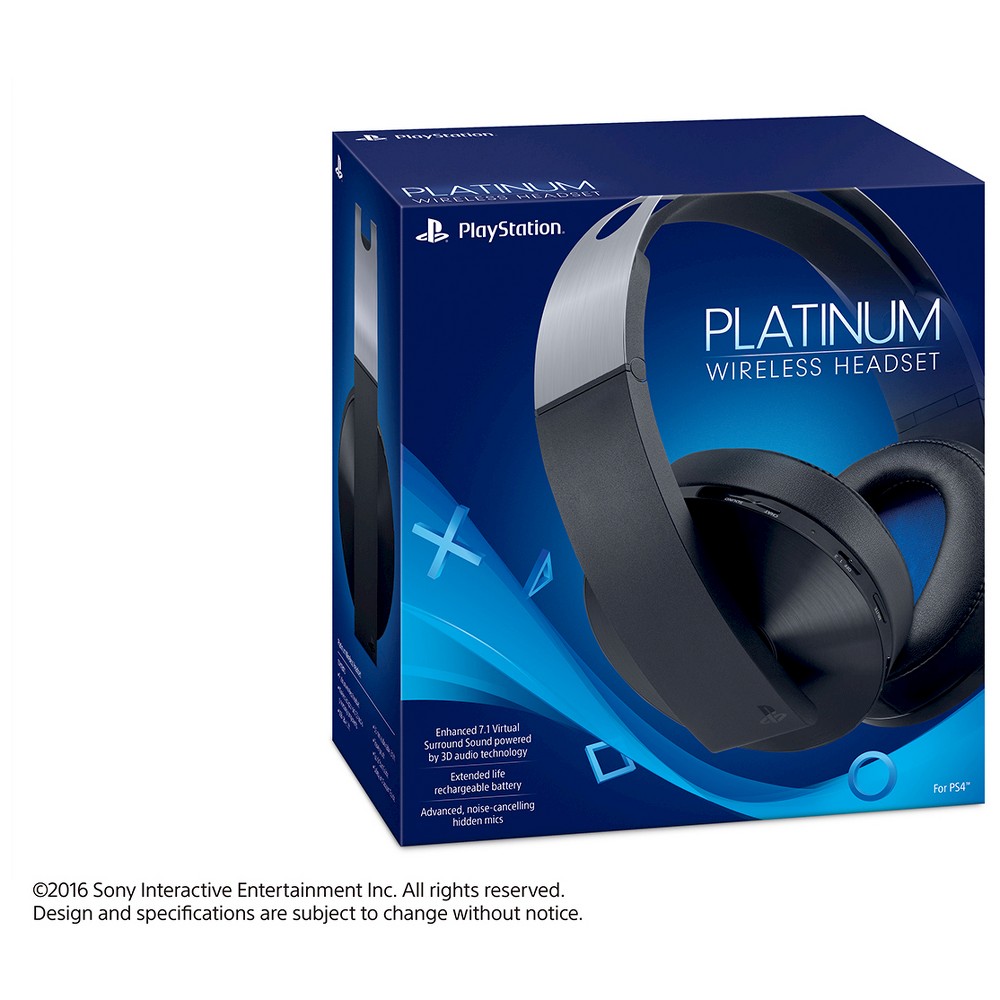 UPC 711719504573 product image for PlayStation 4 Platinum Bluetooth Wireless Headset | upcitemdb.com