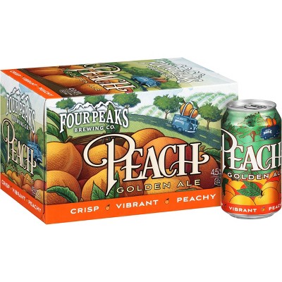 Four Peaks Peach Golden Ale Beer - 6pk/12 fl oz Cans