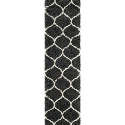 2'3"x10' Runner Kamila Dark Gray/Ivory - Safavieh