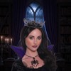 Underwraps Spider Web Metal Crown With Black Jewels Adult Costume Accessory - 4 of 4