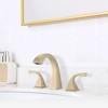 LunaLulink 2-Handle Bathroom Sink Faucet with Drain, Brushed Gold - 4 of 4