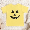 The Juniper Shop Watercolor Jack-O-Lantern Face Toddler Short Sleeve Tee - 2 of 3