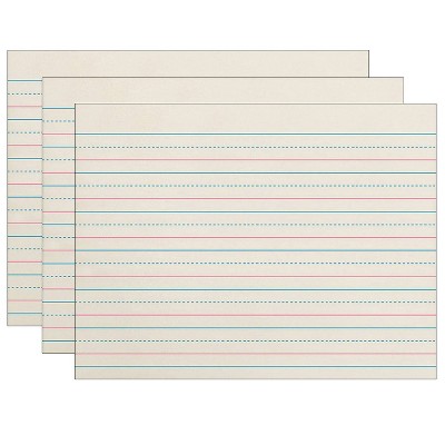 3pk 500 Sheets/Pk Zaner-Bloser Newsprint Handwriting Paper Grade K - Pacon