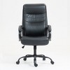 Comfortable High Back Executive Office Chair, Modern 360° Swivel Task Chair for Work or Study – The Pop Home - 2 of 4