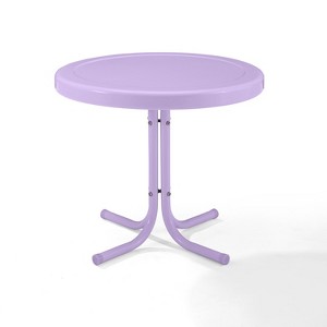 HomeStock Griffith Outdoor Metal Side Table - 1 of 4