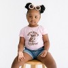 The Juniper Shop Hootin' Leads To Hollerin' Owl Toddler Short Sleeve Tee - 3T - Pink - 3 of 4