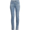 Lands' End Women's Starfish Mid Rise Knit Denim Straight Jeans - 3 of 4