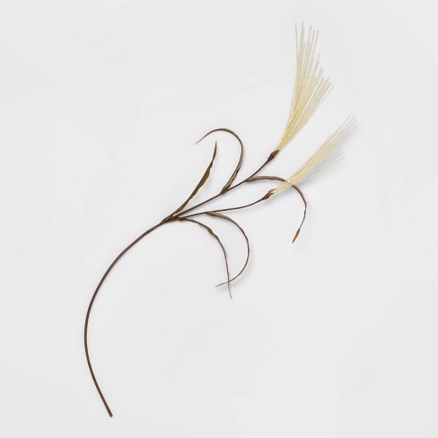 45 Artificial Pampas Grass Stem White Threshold Target