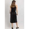 Women's Luna Satin Midi Skirt - INA - 3 of 3