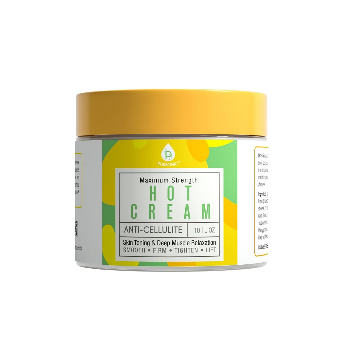 Pursonic Anti Cellulite & Muscle Relaxation Hot Cream