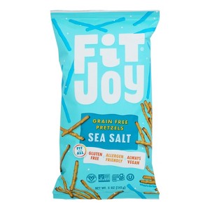 Fit Joy - Pretzel Stick Green For Him Sea Salt - Case of 12 - 5 OZ - 1 of 3