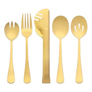 REGALWOVEN Stainless Steel Flatware Set 2 Sets 10 Pcs - 1 of 4