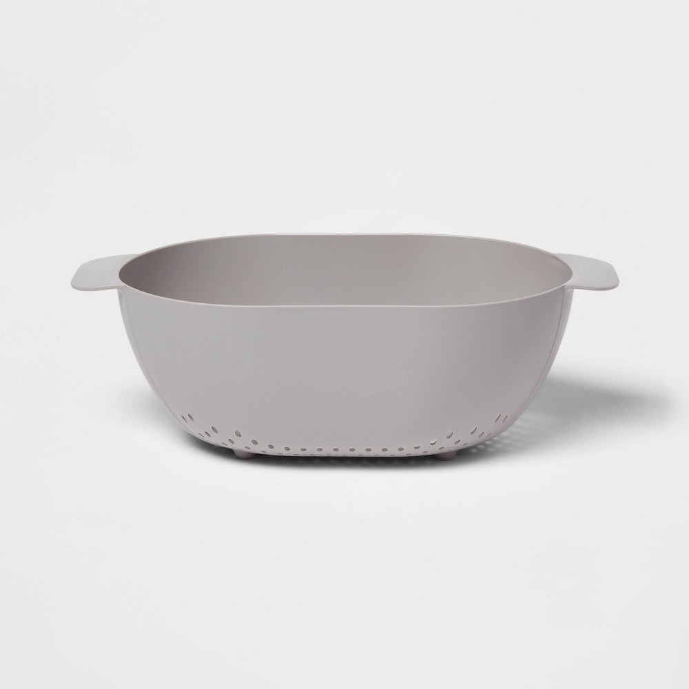 Plastic Colander Gray - Room Essentialsâ„¢