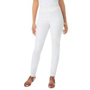 Jessica London Women's Plus Size Stretch Denim Skinny Jegging - 1 of 4