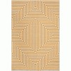 Washable Area Rugs for Living Room Bedroom Modern Geometric Striped Rugs Non-Slip Low Pile Soft Foldable Accent Rug - 4 of 4
