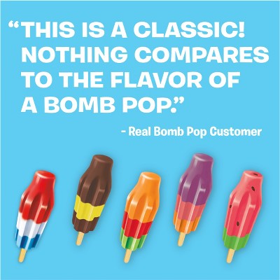 The Original Bomb Pop Frozen Watermelon Pops - 21oz/12ct