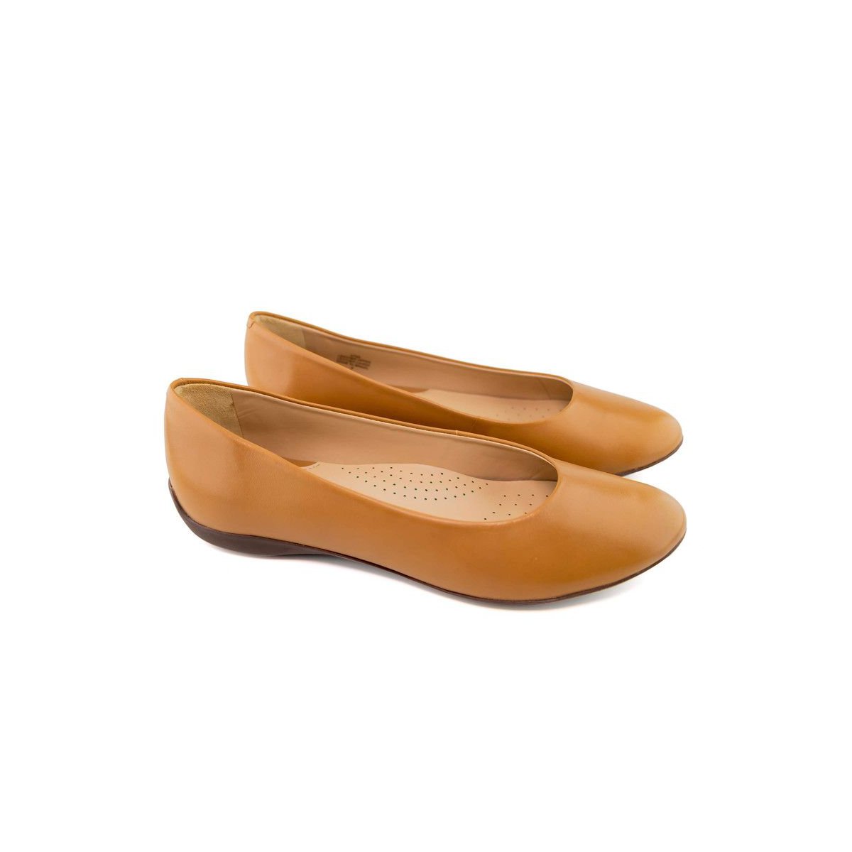 Обувь Marc Joseph New York | Womens Leather Slip On Bedford Ballet Flats - Tan Napa, 10 — фото 5