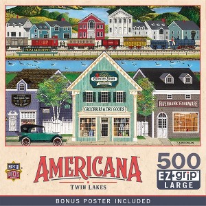 MasterPieces 500 Piece EZ Grip Jigsaw Puzzle - Twin Lakes - 1 of 4