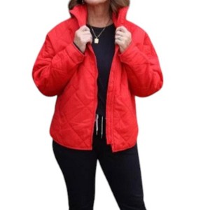 Women's Quilted Puffer Jacket - Love Poem - 1 of 4