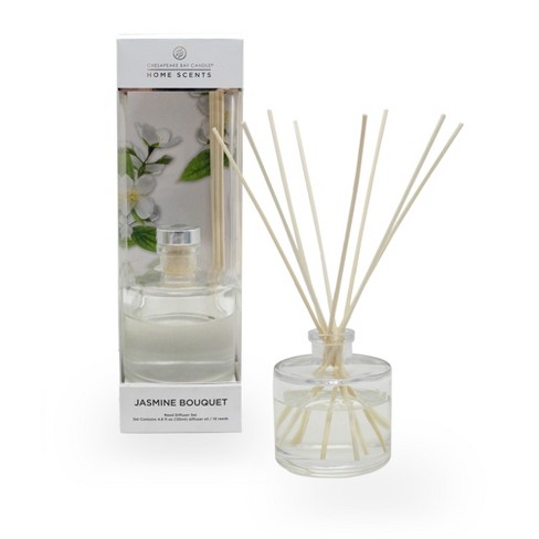 4.5oz Oil Diffuser Jasmine Bouquet - Home Scents By Chesapeake Bay Candle