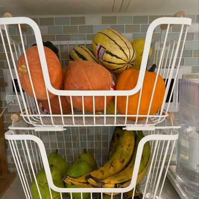 Wire Pantry Basket White - Brightroom™ : Target