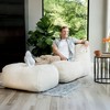 Big Joe Modora Foam-Filled Structured Bean Bag Chair Lounger, All Ages - 3 of 4