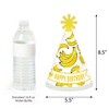 Big Dot of Happiness Let’s Go Bananas - Cone Happy Birthday Party Hats for Kids and Adults - Set of 8 (Standard Size) - 3 of 4