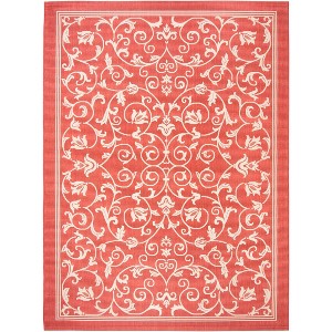 Courtyard CY2098 UV & Stain Resistant Non-Shedding Power Loomed Indoor/Outdoor Rugs - Safavieh - 1 of 4