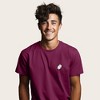 Dalix Ghost Embroidered Soft Cotton Short Sleeve T Shirt Mens - 3 of 4