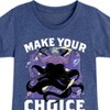 Girls' - Disney - Ursela Make Your Choice Fitted Short Sleeve Graphic T-Shirt - 2 of 4