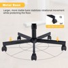 APRILSOUL36.60"Velvet Criss Cross Armrest Office Chair with Wheels - Modern for Home Office, Meditation & Creative Work - 4 of 4