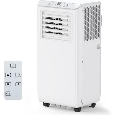 8,000 BTU Portable Air Conditioner for Rooms Up to 350 Sq.Ft, 3-in-1 Cooling/Dehumidifier/Fan