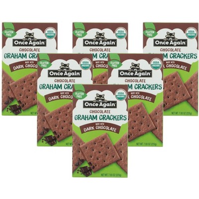 Once Again Organic Chocolate Graham Crackers - Case of 6/7.93 oz