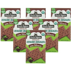 Once Again Organic Chocolate Graham Crackers - Case of 6/7.93 oz - 1 of 4