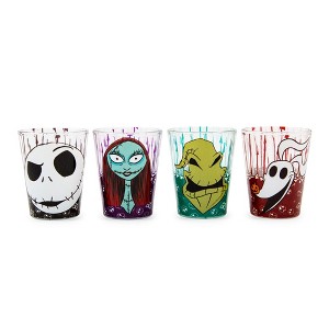 Silver Buffalo Disney The Nightmare Before Christmas 1.5-Ounce Mini Shot Glasses | Set of 4 - 1 of 4