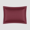Togas Dorian Burgundy Decorative Pillowcase - 3 of 4