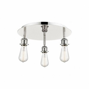 Ballston - 3 Light Flush Mount In Industrial Style-3.5 Inches Tall and 11.75 Inches Wide - 1 of 1