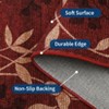Machine Washable Area Rugs for Living Room Soft Non Slip Rug for Bedroom Large Ultra Thin Under Table Dining Room Rug - 3 of 4