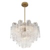 Crystorama Lighting Addis 6 - Light Chandelier in  Aged Brass - 4 of 4
