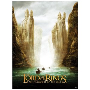 Lord of the Rings Fellowship Poster 500 Piece Jigsaw Puzzle 16" x 21.5" - 1 of 4